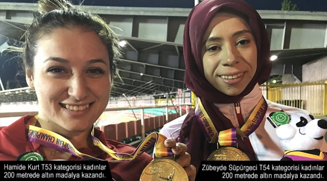 Cumhurbaşkanı Erdoğan'dan milli sporcular Süpürgeci ve Kurt'a tebrik